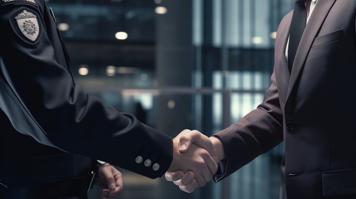 Unser Team bei der Einsatzbesprechung